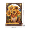 Wooden Bloom Golden Sunflower - Brain Spice
