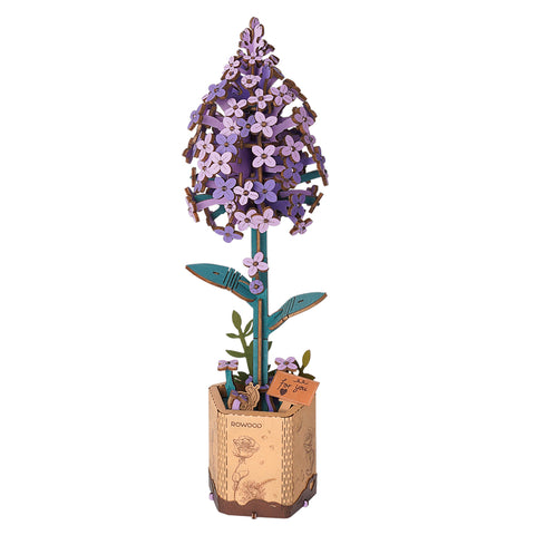 Wooden Bloom Lilac - Brain Spice