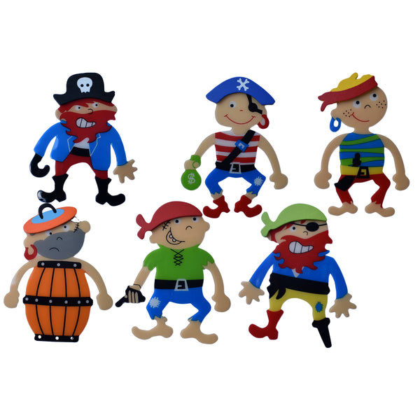 Wooden Pirate Bookmarks - Brain Spice