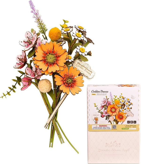 Wooden Bloom Golden Breeze - Brain Spice