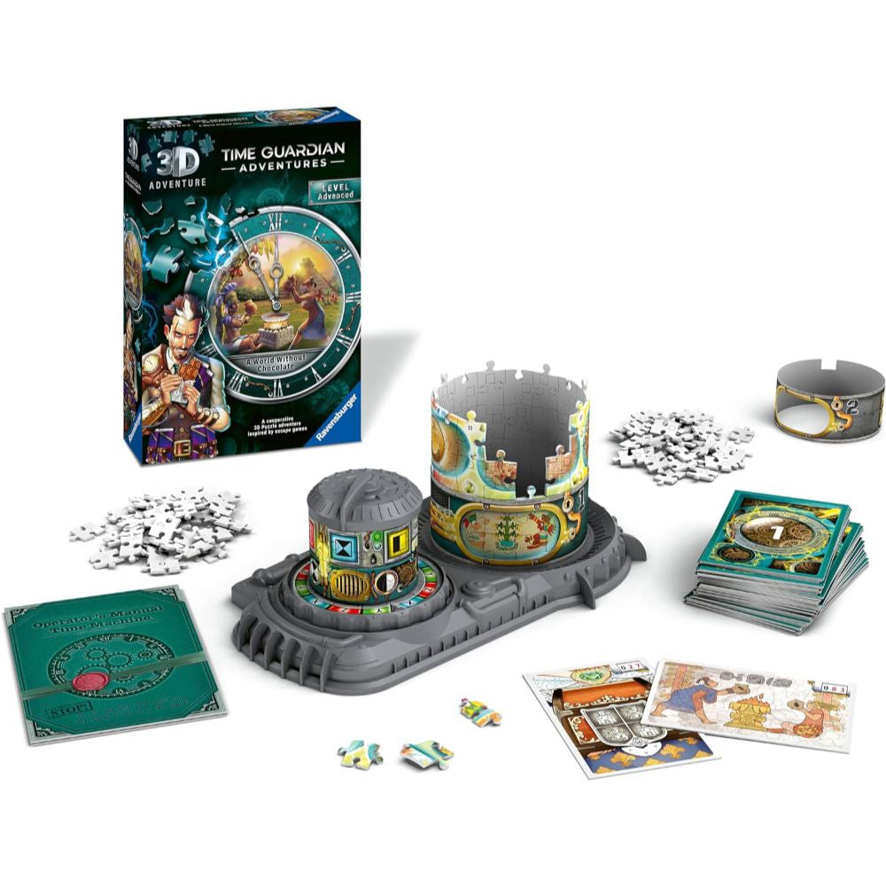World Without Chocolate - Time Guardian Adventures 3D Jigsaw - 216pc - Brain Spice