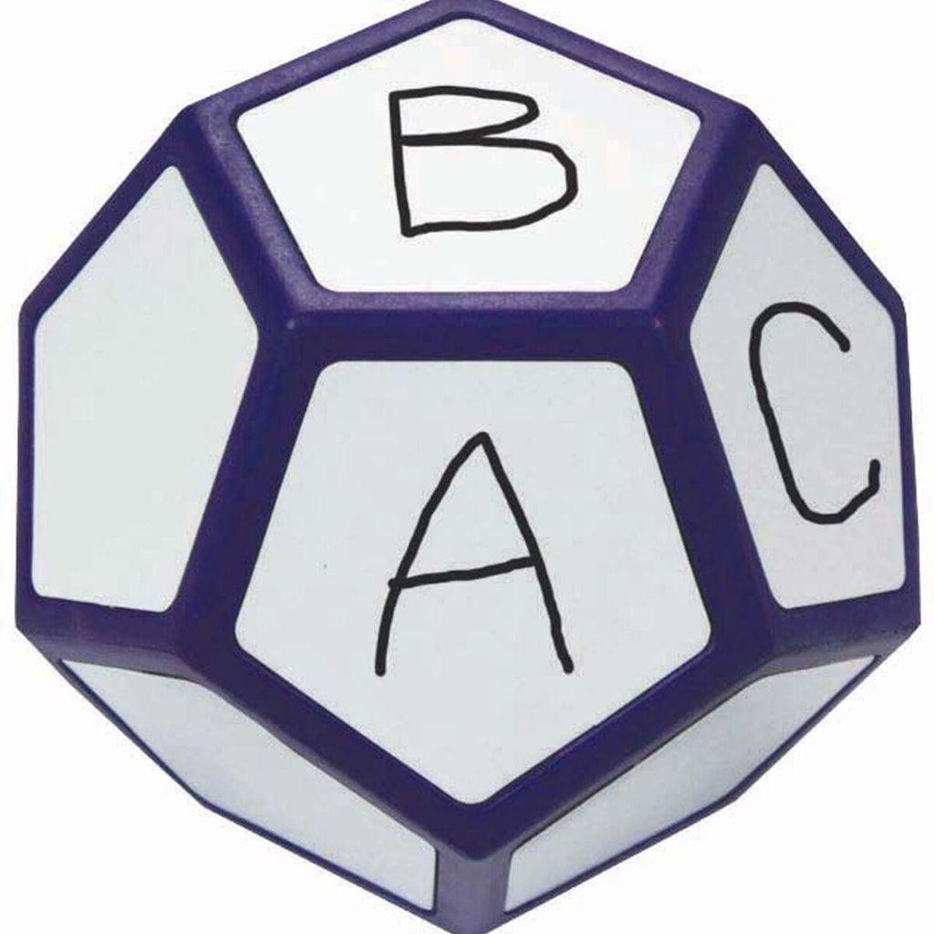 Write On Wipe Off 12-Sided Dice - Brain Spice