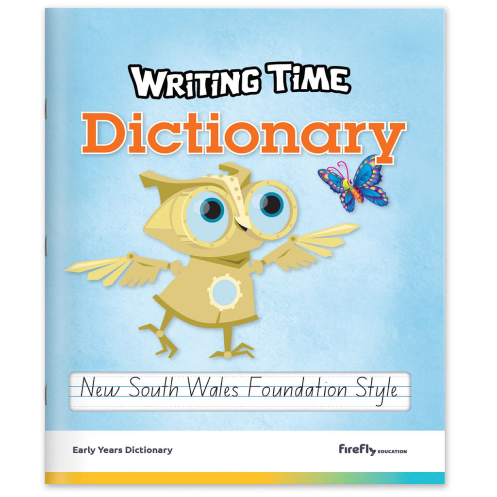 Writing Time NSW Dictionary - Early Years - Brain Spice