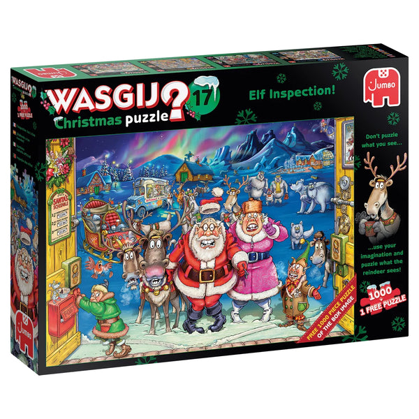 Xmas 17 - Elf Inspection - Wasgij - 1000pc - Brain Spice