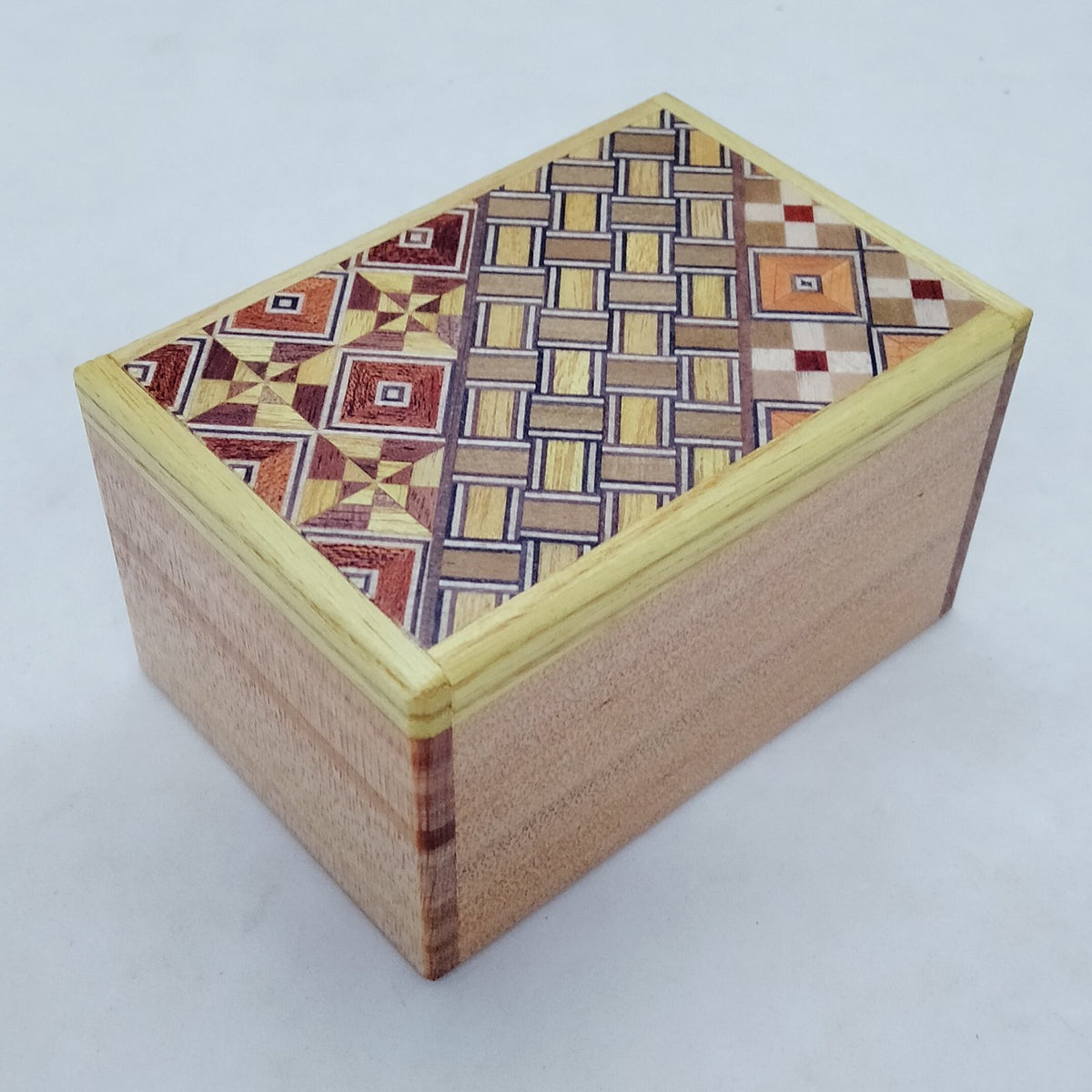 Yosegi / Natural Wood Puzzle Box - 5 steps – Brain Spice