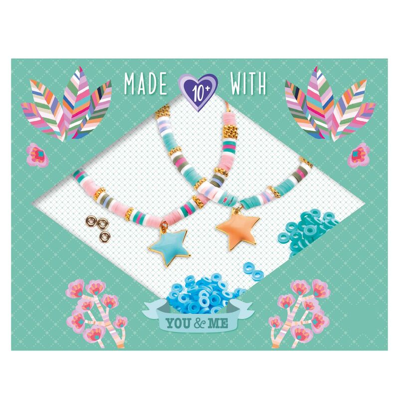 You & Me Heishi Stars Beads Set - Brain Spice