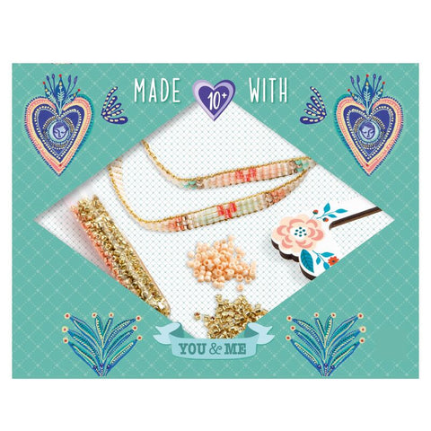 You & Me Miyuki & Hearts Beads Set - Brain Spice