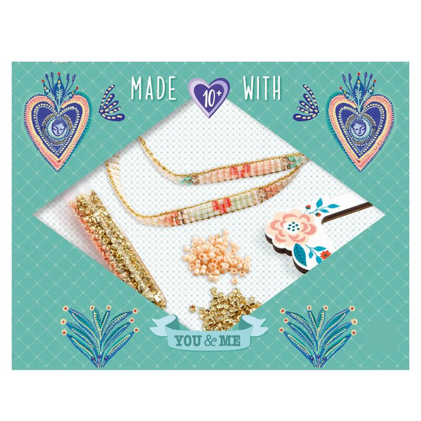 You & Me Miyuki & Hearts Beads Set - Brain Spice