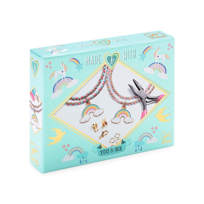 You & Me Rainbow Kumihimo Beads Set - Brain Spice