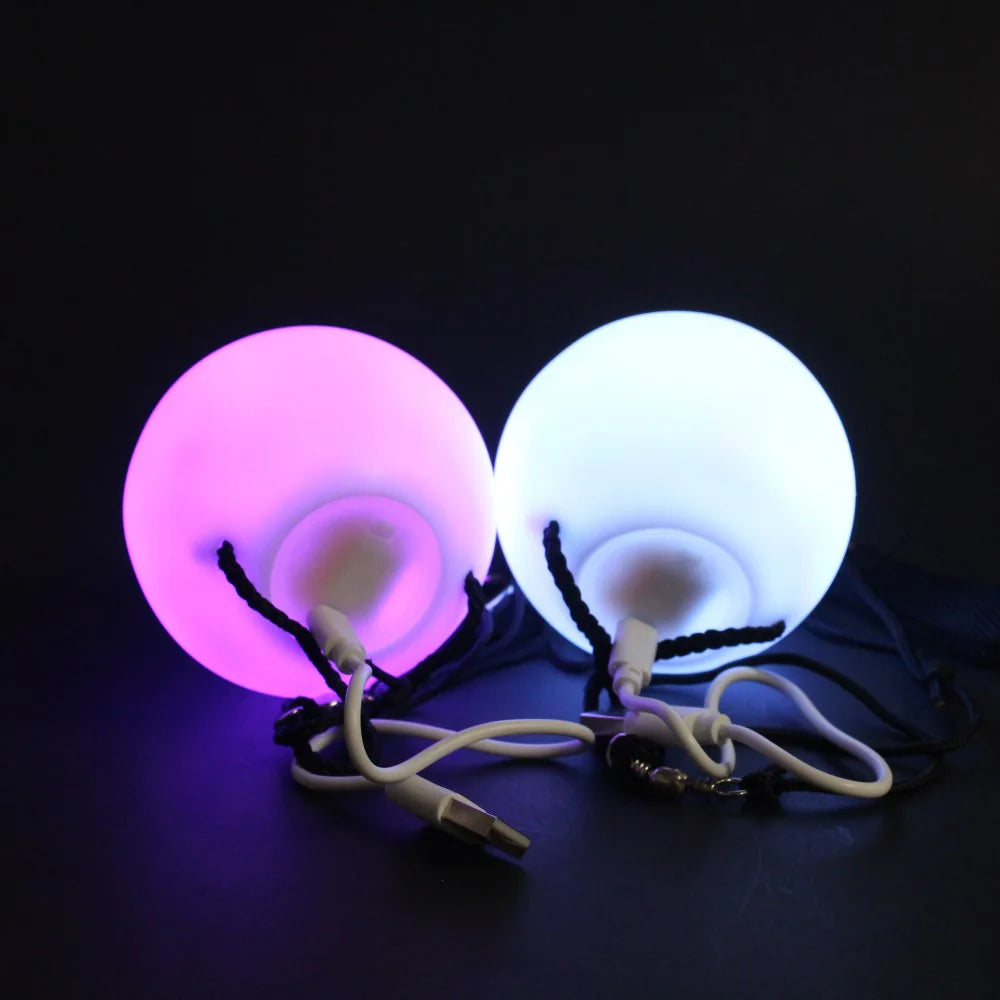 Zeekio Rechargeable Led Poi - Glow Flow - Brain Spice