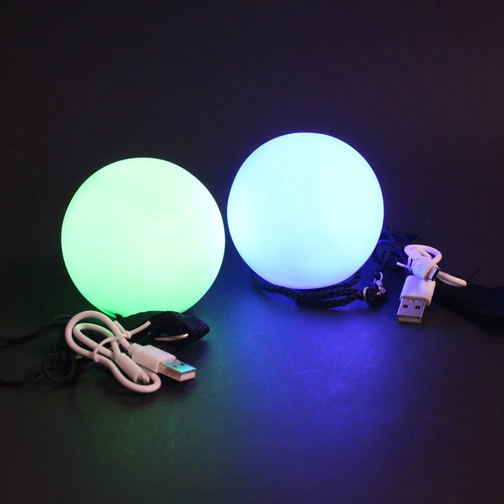 Zeekio Rechargeable Led Poi - Glow Flow - Brain Spice