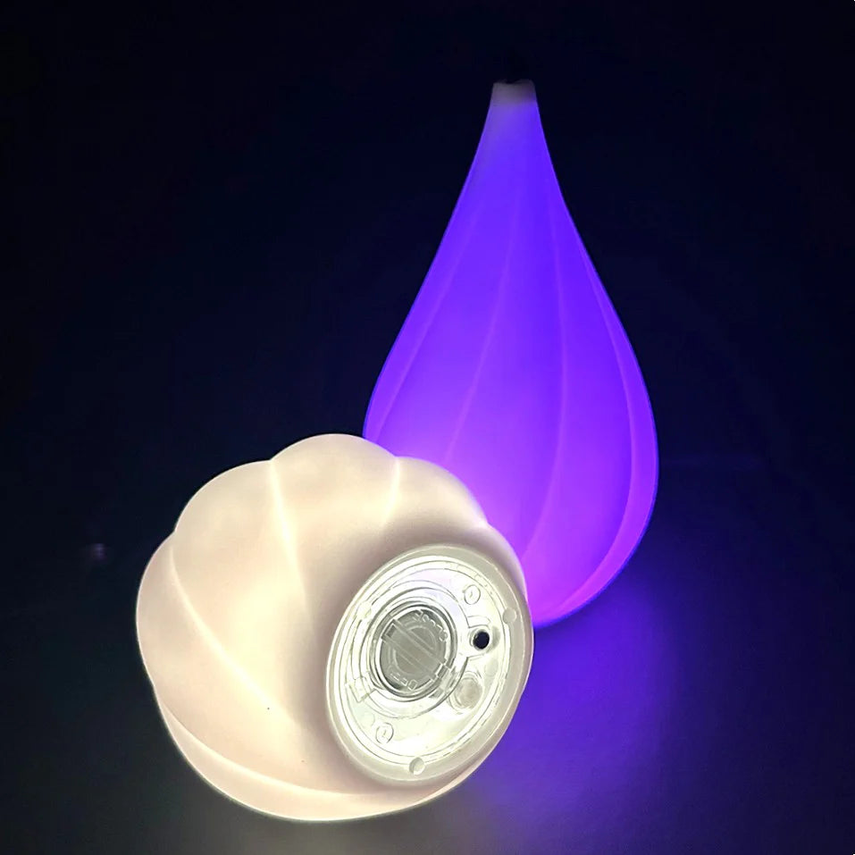 Zeekio Rechargeable Led Tear Drop Poi - Brain Spice