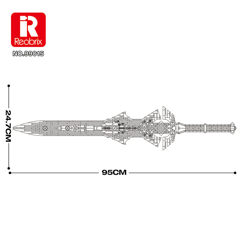 Zelda Royal Claymore - 981pc - Brain Spice