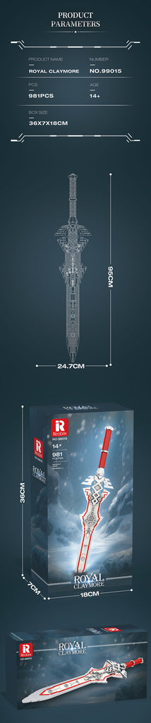 Zelda Royal Claymore - 981pc - Brain Spice