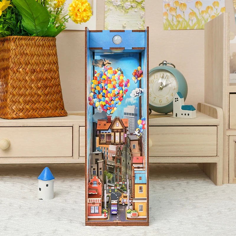 Travel with the Wind - Miniature House Book Nook Kit - Brain Spice