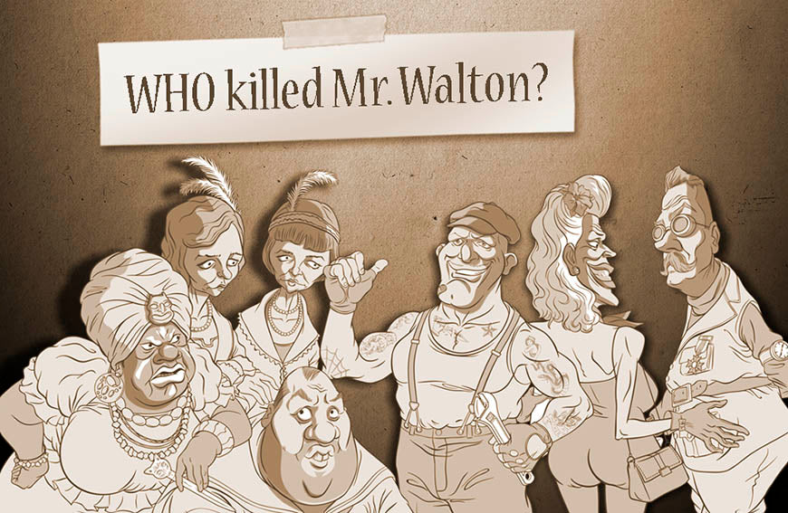 Awkward Guests - The Walton Case - Brain Spice