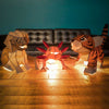 Axolotl Origami Table Lamp - 3D Paper Art - Brain Spice