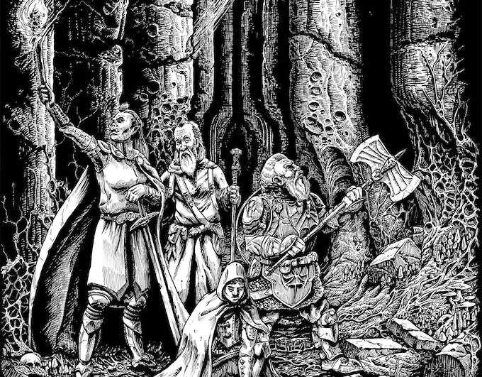 ShadowDark RPG Core Rules Hardcover Brain Spice shadowdark-rpg-core-rules-hardcover-brain-spice