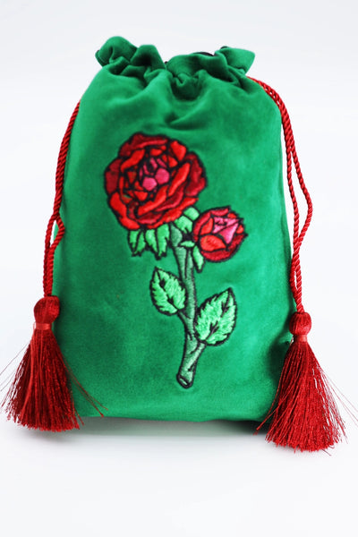 Dice Rose - Dice Bag