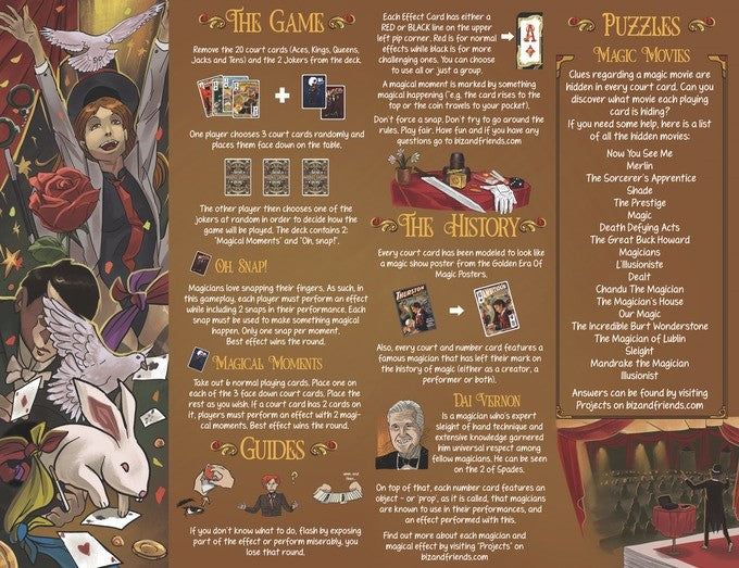 The Magicians - Playing Cards - Brain Spice