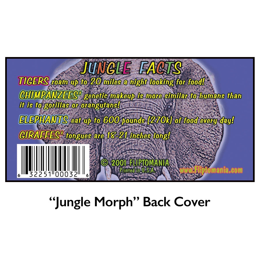 Jungle Animals Morphing Flipbook - Brain Spice