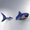 Shark Origami Wall Art - 3D Paper Art - Brain Spice
