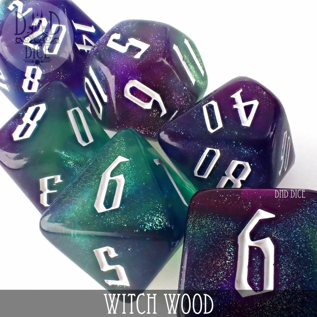 Witch Wood - 7-Dice Set - Brain Spice
