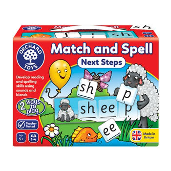 Match and Spell Next Steps - Brain Spice