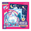 Magnetic Unicorn Puzzle - Two 20pc Puzzles - Brain Spice
