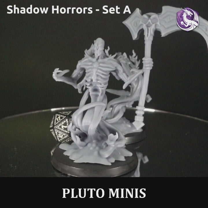 Shadow Horrors Set A - 8 Figurines - Brain Spice