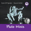 Dark Elf Spider with Sword - Brain Spice
