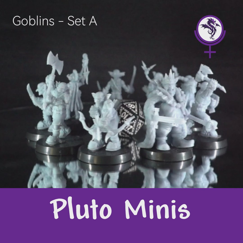 Goblins Set A - 9 Figurines - Brain Spice