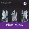 Tieflings Set A - 6 Figurines - Brain Spice