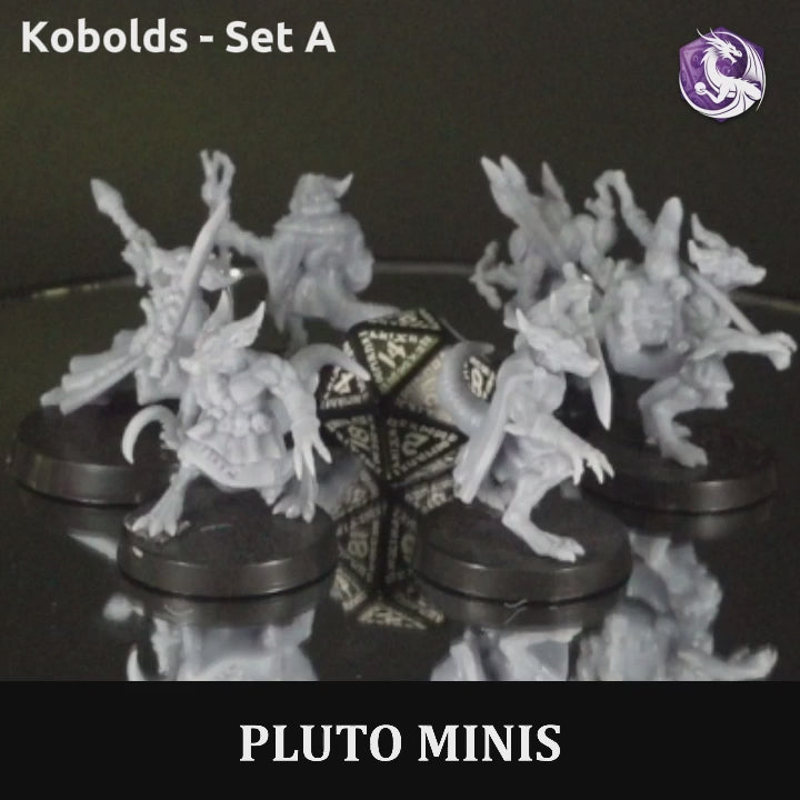 Kobolds Set A - 6 Figurines - Brain Spice