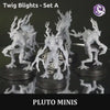 Twig Blights Set A - 5 Figurines - Brain Spice