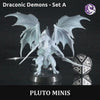 Draconic Demons Set A - 2 Figurines - Brain Spice