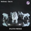 Wolves Set A - 5 Figurines - Brain Spice