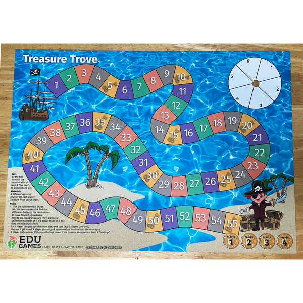 Treasure Trove - Pack of 4 - EDUGames - Brain Spice