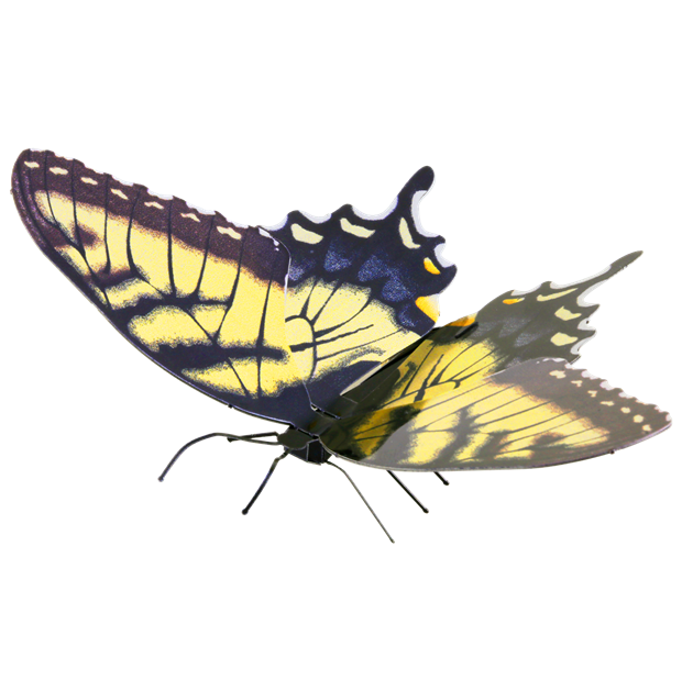Butterfly - Tiger Swallowtail - Metal Earth - Brain Spice