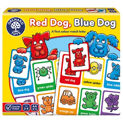 Red Dog Blue Dog Game - Brain Spice