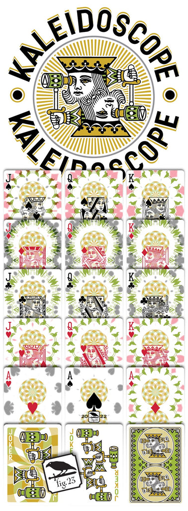Kaleidoscope - Flip-Book Animated Playing Cards - Brain Spice