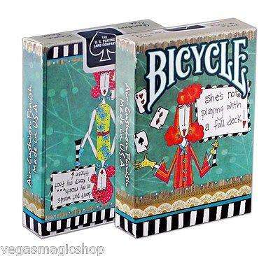 Bicycle Dolly Mama Playing Cards - Brain Spice