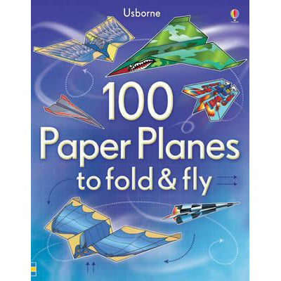 100 Paper Planes To Fold - Brain Spice