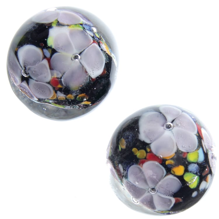 22mm Magnolia Marble - Hand Made - Brain Spice