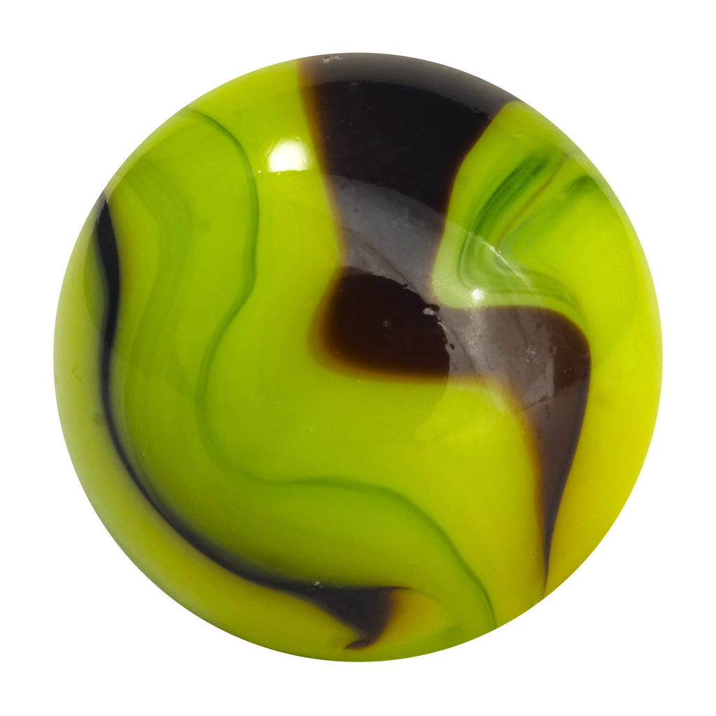 22mm Medium Grasshopper Marble - Brain Spice