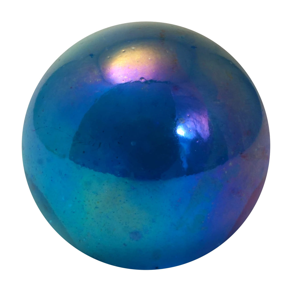 22mm Medium Lustered Blue Marble - Brain Spice