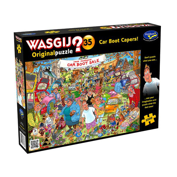 35 Car Boot Capers - Wasgij - 1000pc - Brain Spice