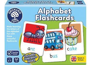 50 Alphabet Flashcards - Orchard Toys - Brain Spice