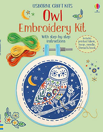 Owl Embroidery Kit - Brain Spice