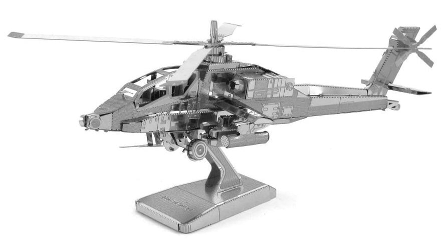 Boeing AH-64 Apache - Metal Earth - Brain Spice